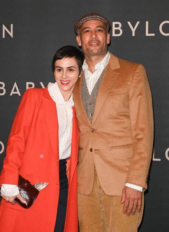 Ben Harper et sa femme Jaclyn Matfus à la première du film "Babylon" au cinéma Le Grand Rex à Paris, France, le 14 janvier 2023. © Coadic Guirec/Bestimage 