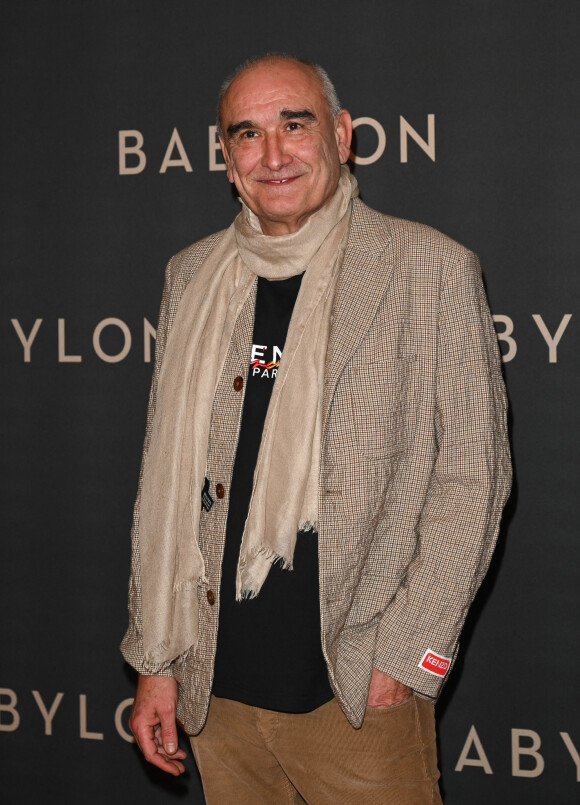 Pascal Nègre à la première du film "Babylon" au cinéma Le Grand Rex à Paris, France, le 14 janvier 2023. © Coadic Guirec/Bestimage 
