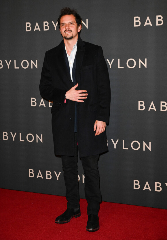 Juan Arbelaez à la première du film "Babylon" au cinéma Le Grand Rex à Paris, France, le 14 janvier 2023. © Coadic Guirec/Bestimage 