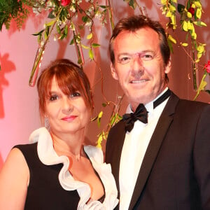 Jean-Luc Reichmann et sa femme Nathalie - Gala du 75ème Grand Prix de Monaco le 28 mai 2017. © Claudia Albuquerque/Bestimage