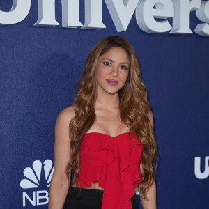 Shakira au photocall "NBCUniversal Upfront" à New York. 