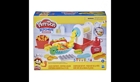 Le roi des frites c'est votre petit avec ce jeu Play-Doh Kithen Creations friterie
