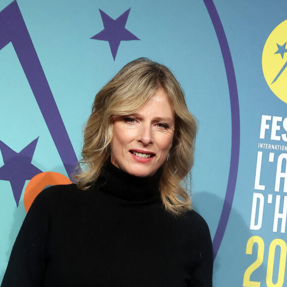 Karin Viard - Cérémonie d'ouverture du 26e Festival international du film de comédie de l'Alpe d'Huez le 16 janvier 2023. © Dominique Jacovides / Bestimage