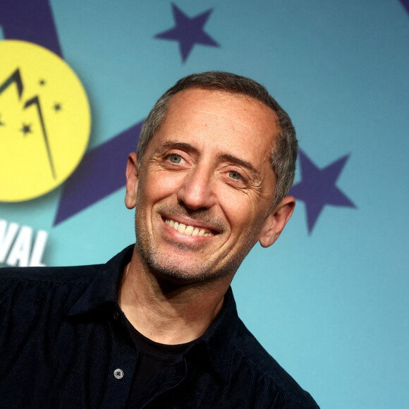 Gad Elmaleh - Cérémonie d'ouverture du 26e Festival international du film de comédie de l'Alpe d'Huez le 16 janvier 2023. © Dominique Jacovides / Bestimage