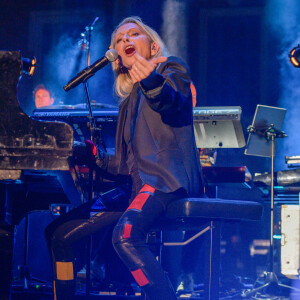 Exclusif - Véronique Sanson en concert pour le festival du château de Solliès-Pont, France, le 17 juillet 2021. © Patrick Carpentier/Bestimage 