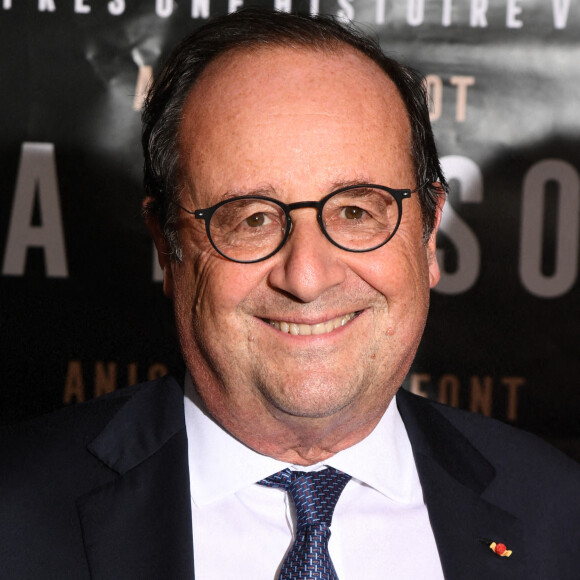 François Hollande - Avant-première du film "La Maison" à l'UGC Ciné Cité Les Halles à Paris le 8 novembre 2022. © Pierre Perusseau / Bestimage