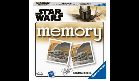 Retrouvez le plus de paires des héros préférs de vos enfants avec ce jeu de société Ravensburger Grand Memory Star Wars the Mandalorian