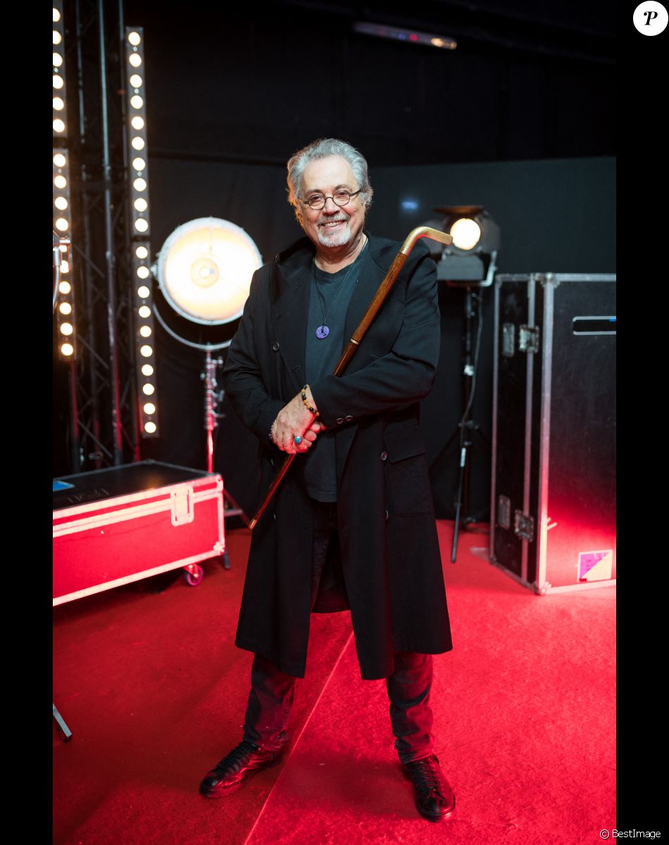 Exclusif - Patrick Hernandez - Backstage de l'enregistrement de l'émission "300 choeurs chantent Les tubes d'un jour" à Paris, qui sera diffusée le 19 mars 2021 sur France 3. Le 16 septembre 2020