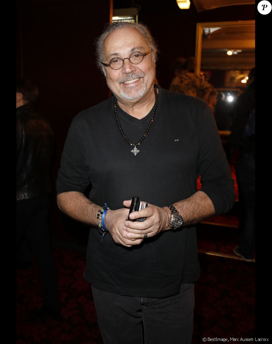 Exclusif - Patrick Hernandez - Les Stars 80 assistent au spectacle "Priscilla Folle du désert" au Casino de Paris le 21 avril 2017. © Marc Ausset- Lacroix / Bestimage