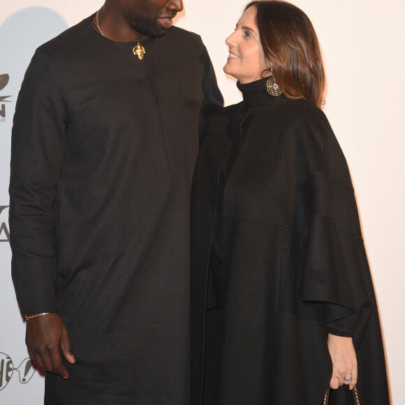 Omar Sy et sa femme Hélène - Avant-première du film "Yao" au cinéma Le Grand Rex à Paris le 15 janvier 2019. © Coadic Guirec/Bestimage 