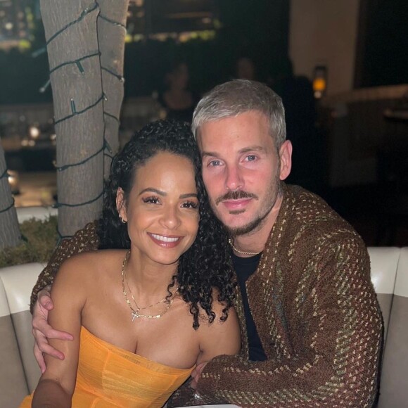 Christina Milian et M. Pokora sur Instagram