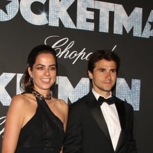 Anouchka Delon et son compagnon Julien Dereims - Soirée du film "Rocketman" sur la plage du Carlton lors du 72ème Festival International du Film de Cannes, le 16 mai 2019. © Denis Guignebourg/Bestimage 