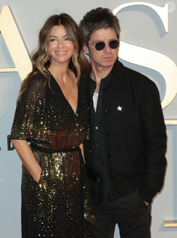 Noel Gallagher et sa femme Sara MacDonald à la première de "A Star Is Born" au cinéma Vue West End à Leicester Square. Londres, le 27 septembre 2018. 