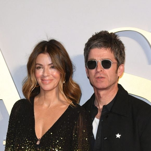 Noel Gallagher et sa femme Sara MacDonald à la première de "A Star Is Born" au cinéma Vue West End à Leicester Square. Londres, le 27 septembre 2018. 