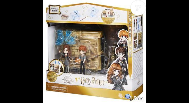 Pour s'améliorer en magie, rien de tel que ce jeu playset 2-en-1 Harry Potter la salle sur demande magical minis de Wizarding World