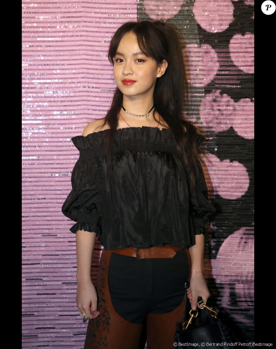 Lucie Zhang - Photocall au défilé de mode Haute-Couture Christian Dior au musée Rodin lors de la Fashion Week Printemps-été 2023 de Paris, France, le 23 janvier 2023. © Bertrand Rindoff Petroff/Bestimage