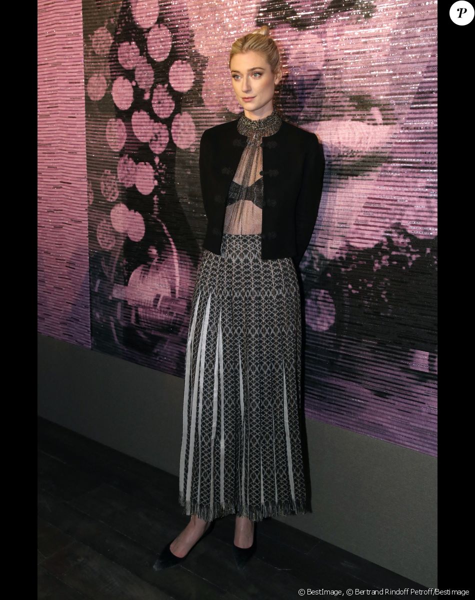 Elizabeth Debicki - Photocall au défilé de mode Haute-Couture Christian Dior au musée Rodin lors de la Fashion Week Printemps-été 2023 de Paris, France, le 23 janvier 2023. © Bertrand Rindoff Petroff/Bestimage