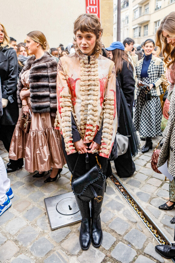 Mathilde Warnier - Arrivées au défilé de mode Haute-Couture Christian Dior au musée Rodin lors de la Fashion Week Printemps-été 2023 de Paris, France, le 23 janvier 2023. © Veeren-Clovis/Bestimage 