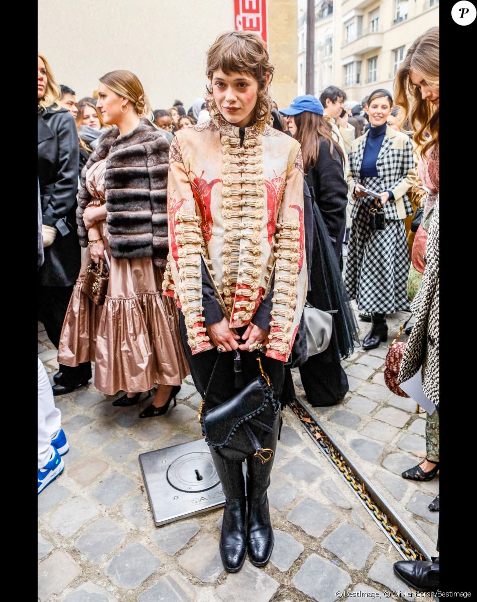 Mathilde Warnier - Arrivées au défilé de mode Haute-Couture Christian Dior au musée Rodin lors de la Fashion Week Printemps-été 2023 de Paris, France, le 23 janvier 2023. © Veeren-Clovis/Bestimage