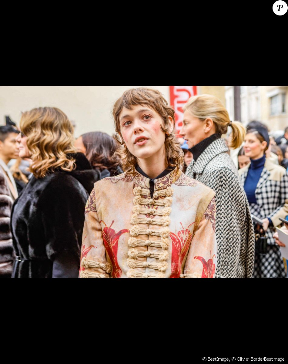 Mathilde Warnier - Arrivées au défilé de mode Haute-Couture Christian Dior au musée Rodin lors de la Fashion Week Printemps-été 2023 de Paris, France, le 23 janvier 2023. © Veeren-Clovis/Bestimage