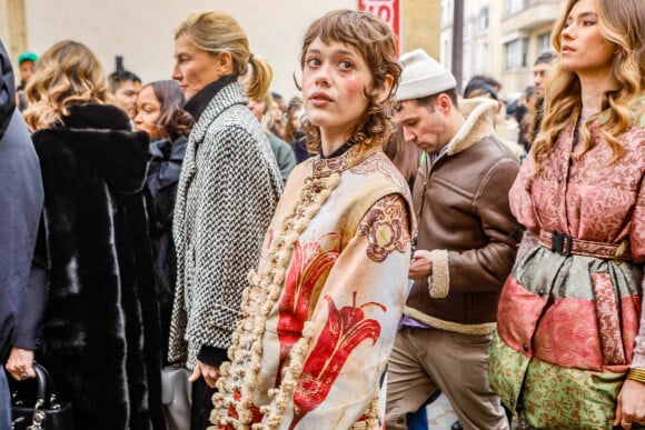 Mathilde Warnier - Arrivées au défilé de mode Haute-Couture Christian Dior au musée Rodin lors de la Fashion Week Printemps-été 2023 de Paris, France, le 23 janvier 2023. © Veeren-Clovis/Bestimage 