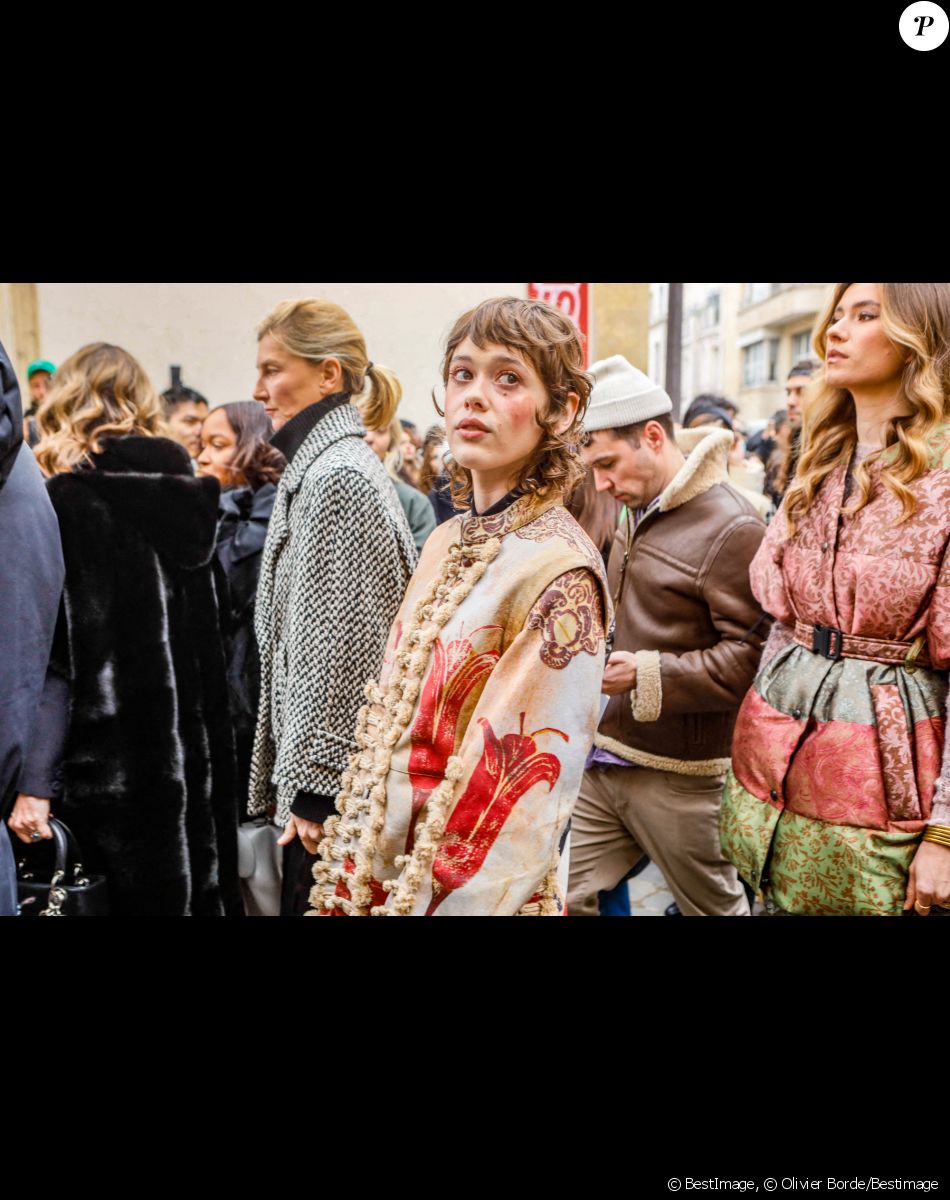 Mathilde Warnier - Arrivées au défilé de mode Haute-Couture Christian Dior au musée Rodin lors de la Fashion Week Printemps-été 2023 de Paris, France, le 23 janvier 2023. © Veeren-Clovis/Bestimage