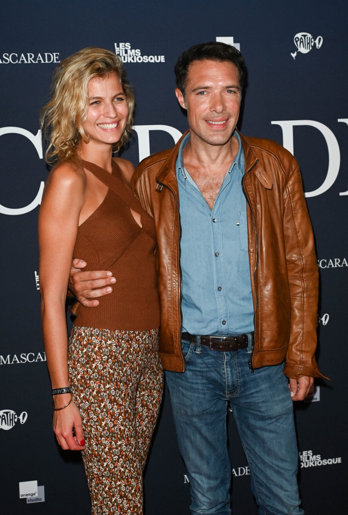 Photo Nicolas Bedos Et Sa Compagne Pauline Desmonts Avant Première Du Film Mascarade Au 9792