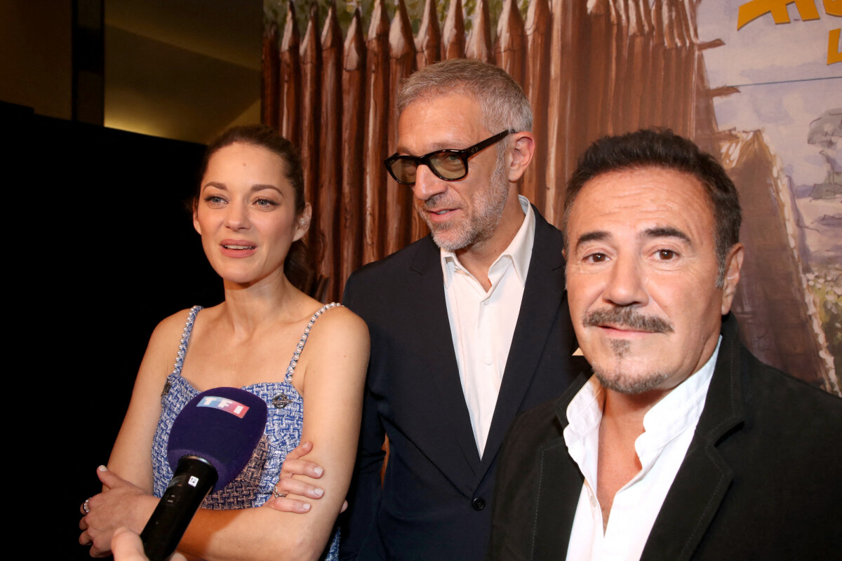 Photo Exclusif Marion Cotillard Vincent Cassel et José Garcia Première du film Astérix et