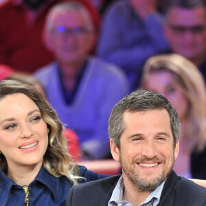 Exclusif - Marion Cotillard et Guillaume Canet - Enregistrement de l'émission "Vivement Dimanche prochain" présentée par M.Drucker et diffusée le 5 mai sur France 2. Le 29 avril 2019 © Guillaume Gaffiot / Bestimage 