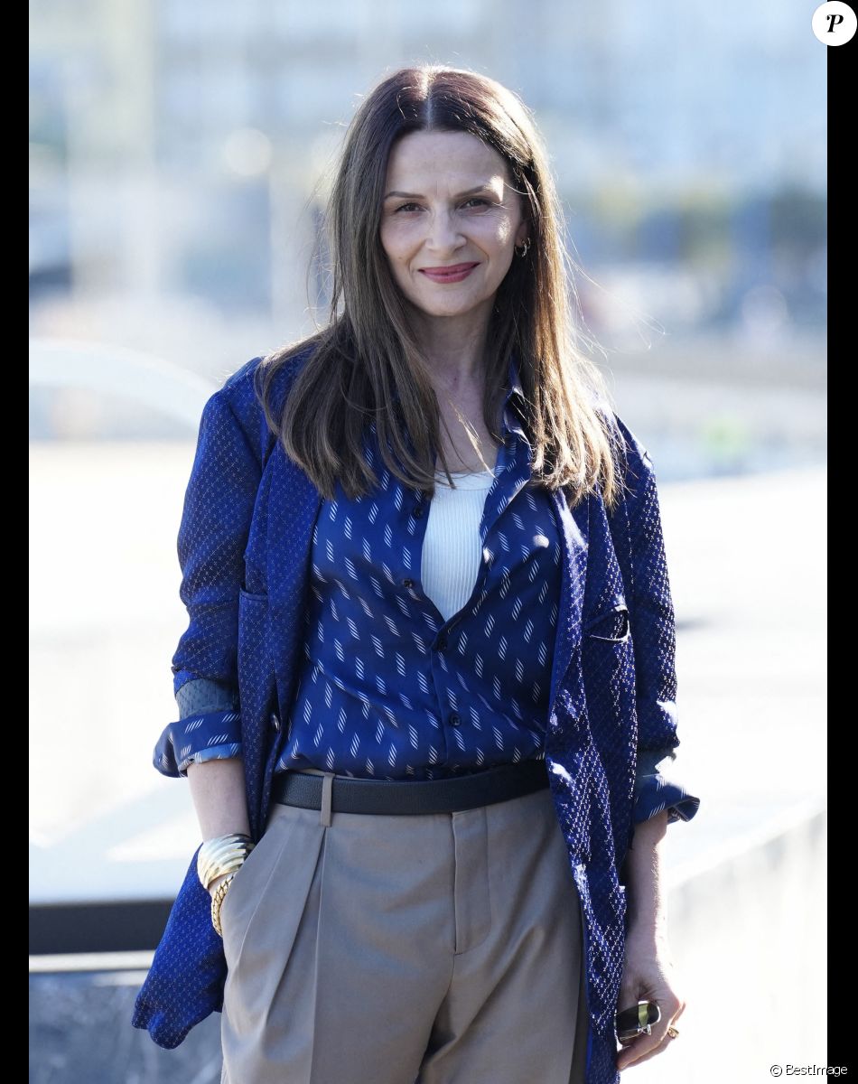 Juliette Binoche au Photocall du film "Le Lycéen" lors de la 70ème édition du festival international du film de San Sebastian le 19 Septembre 2022.