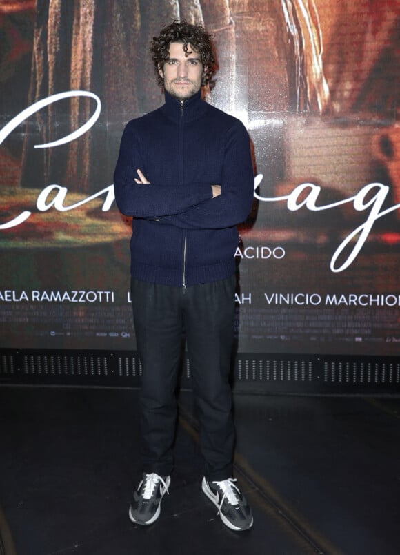 Semi-exclusif - Louis Garrel - Avant-première du film "Caravage" au Pathé Convention à Paris le 13 décembre 2022. © Marc Ausset-Lacroix/Bestimage