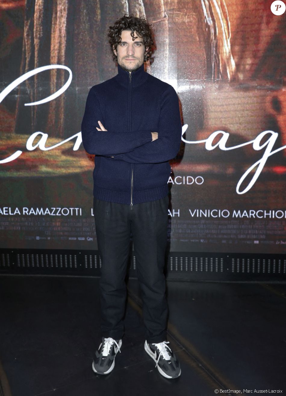 Semi-exclusif - Louis Garrel - Avant-première du film Caravage au Pathé ...