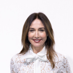 Elsa Zylberstein - Photocall au défilé de mode Haute-Couture Elie Saab au Carreau du Temple lors de la Fashion Week Printemps-été 2023 de Paris, France, le 25 janvier 2023. © Veeren/Bestimage 