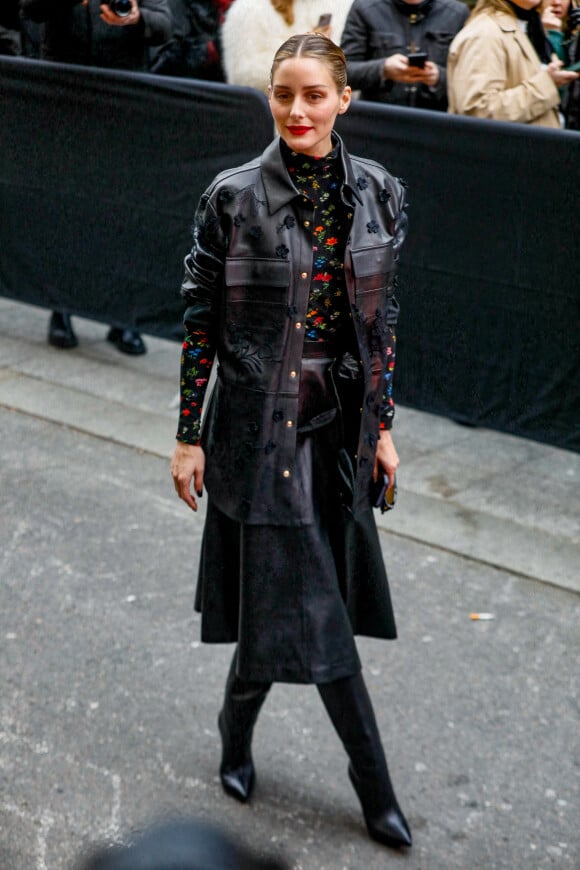 Olivia Palermo - Arrivées au défilé de mode Haute-Couture Elie Saab au Carreau du Temple lors de la Fashion Week Printemps-été 2023 de Paris, France, le 25 janvier 2023. © Christophe Clovis/Bestimage 