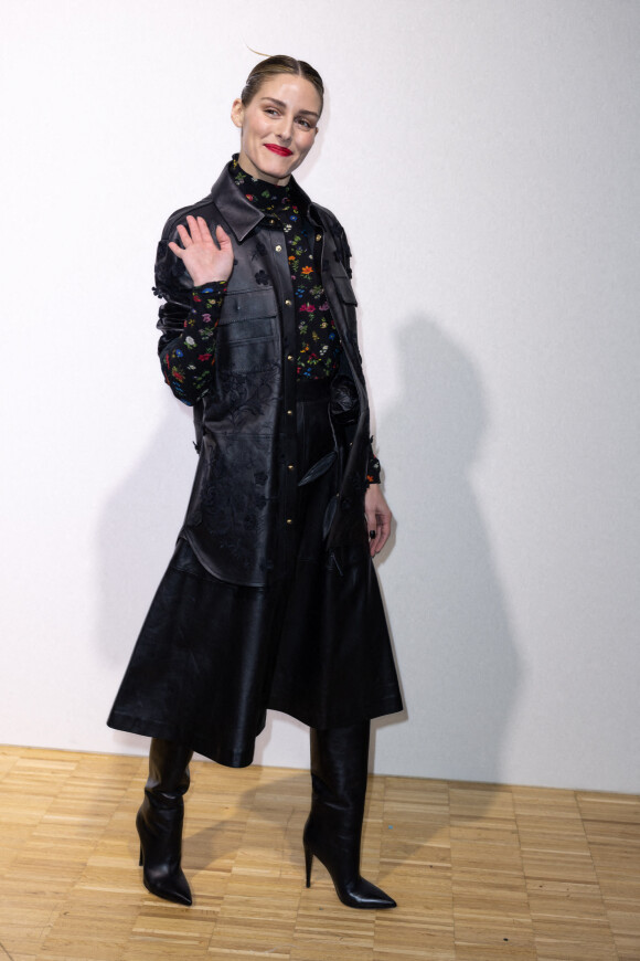 Olivia Palermo - Photocall au défilé de mode Haute-Couture Elie Saab au Carreau du Temple lors de la Fashion Week Printemps-été 2023 de Paris, France, le 25 janvier 2023. © Veeren/Bestimage <br /><br />