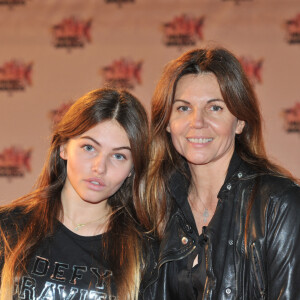 Véronika Loubry et sa fille Thylane Blondeau - Arrivées à la 17ème cérémonie des NRJ Music Awards 2015 au Palais des Festivals à Cannes, le 7 novembre 2015. © Rachid Bellak/Bestimage