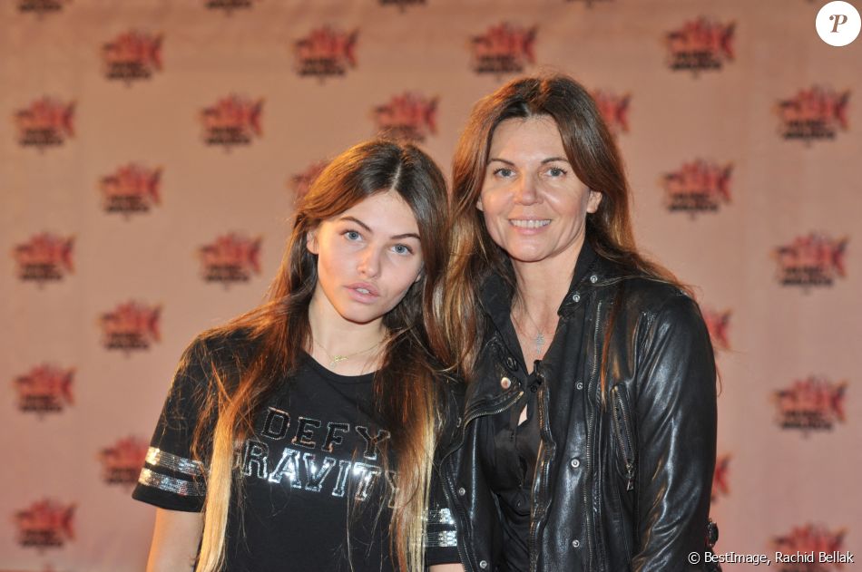 Véronika Loubry et sa fille Thylane Blondeau - Arrivées à la 17ème
