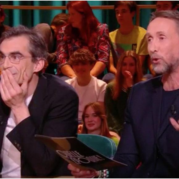 Léa Salamé et Philippe Carerivière en fou rire dans Quelle Epoque sur France 2.