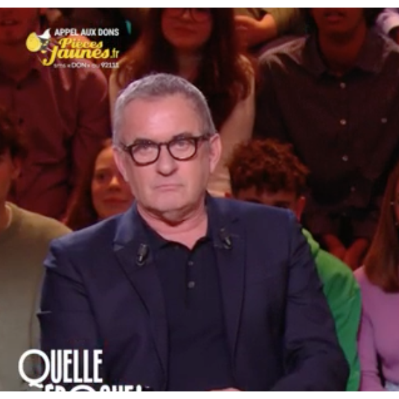 Christophe Dechavanne dans Quelle Epoque sur France 2.