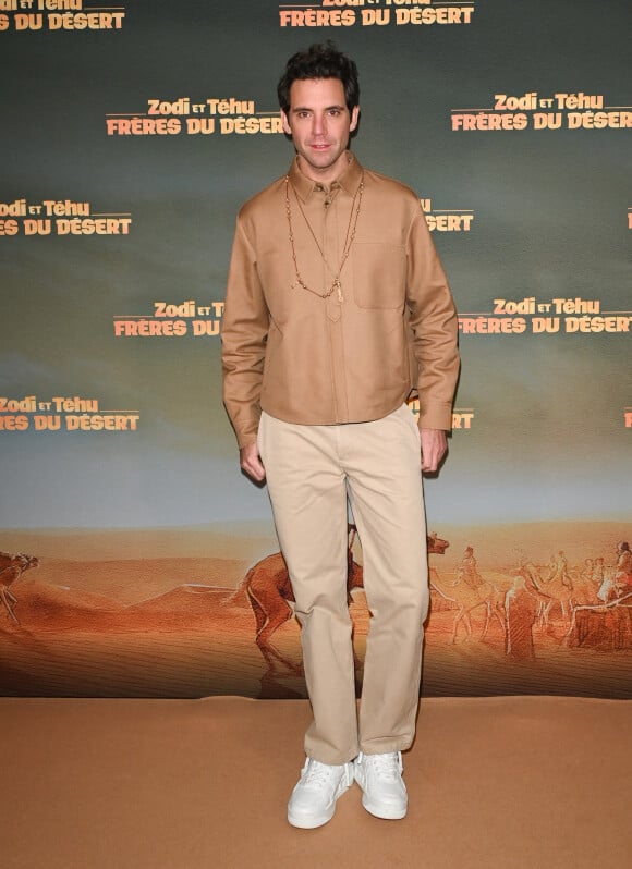 Mika - Avant-première du film "Zodi et Téhu, frères du désert" au cinéma UGC Normandie à Paris, le 29 janvier 2023. © Coadic Guirec/Bestimage