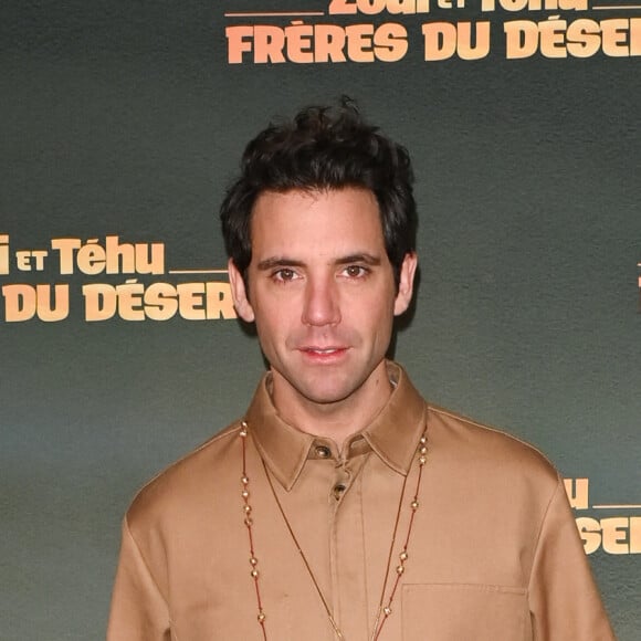 Mika - Avant-première du film "Zodi et Téhu, frères du désert" au cinéma UGC Normandie à Paris, le 29 janvier 2023. © Coadic Guirec/Bestimage