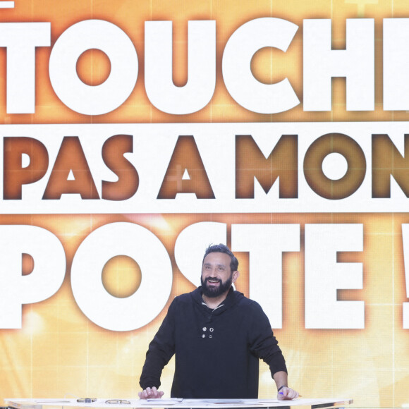 Exclusif - Cyril Hanouna - Sur le plateau de l'émission TPMP (Touche Pas à Mon Poste) présentée en direct par C.Hanouna et diffusée sur C8 - Paris le 23/01/2023 - © Jack Tribeca / Bestimage