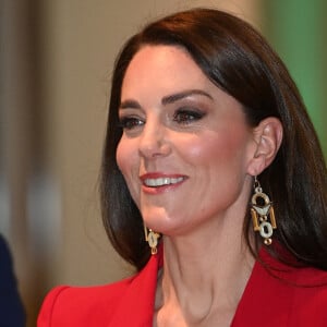 Le prince William, prince de Galles, et Catherine (Kate) Middleton, princesse de Galles, lors de la soirée "Shaping Us" en amont des BAFTA Awards 2023 à Londres, le 30 janvier 2023. 