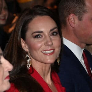 Le prince William, prince de Galles, et Catherine (Kate) Middleton, princesse de Galles, lors de la soirée "Shaping Us" en amont des BAFTA Awards 2023 à Londres, le 30 janvier 2023. 