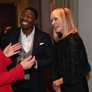 Le prince William, prince de Galles, et Catherine (Kate) Middleton, princesse de Galles, lors de la soirée "Shaping Us" en amont des BAFTA Awards 2023 à Londres, le 30 janvier 2023. 