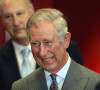 Le prince Charles visite la "Said Business School" a Oxford.
