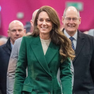 Kate Catherine Middleton, princesse de Galles, visite le Kirkgate Market à Leeds. Le 31 janvier 2023 