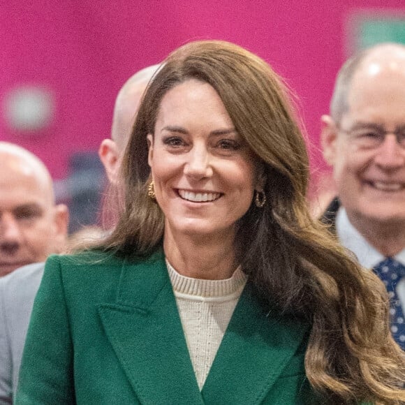 Kate Catherine Middleton, princesse de Galles, visite le Kirkgate Market à Leeds. Le 31 janvier 2023 