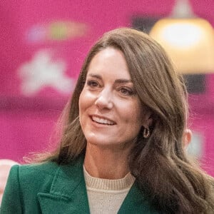 Kate Catherine Middleton, princesse de Galles, visite le Kirkgate Market à Leeds. Le 31 janvier 2023 