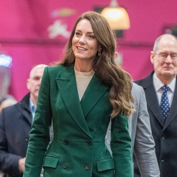 Kate Catherine Middleton, princesse de Galles, visite le Kirkgate Market à Leeds. Le 31 janvier 2023 